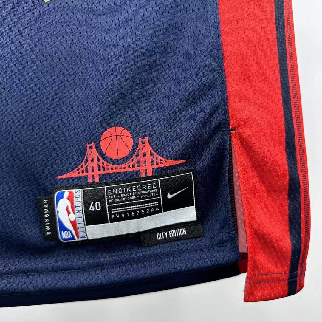 2025 Golden State Warriors Green #23 City Edition NBA Jersey 7