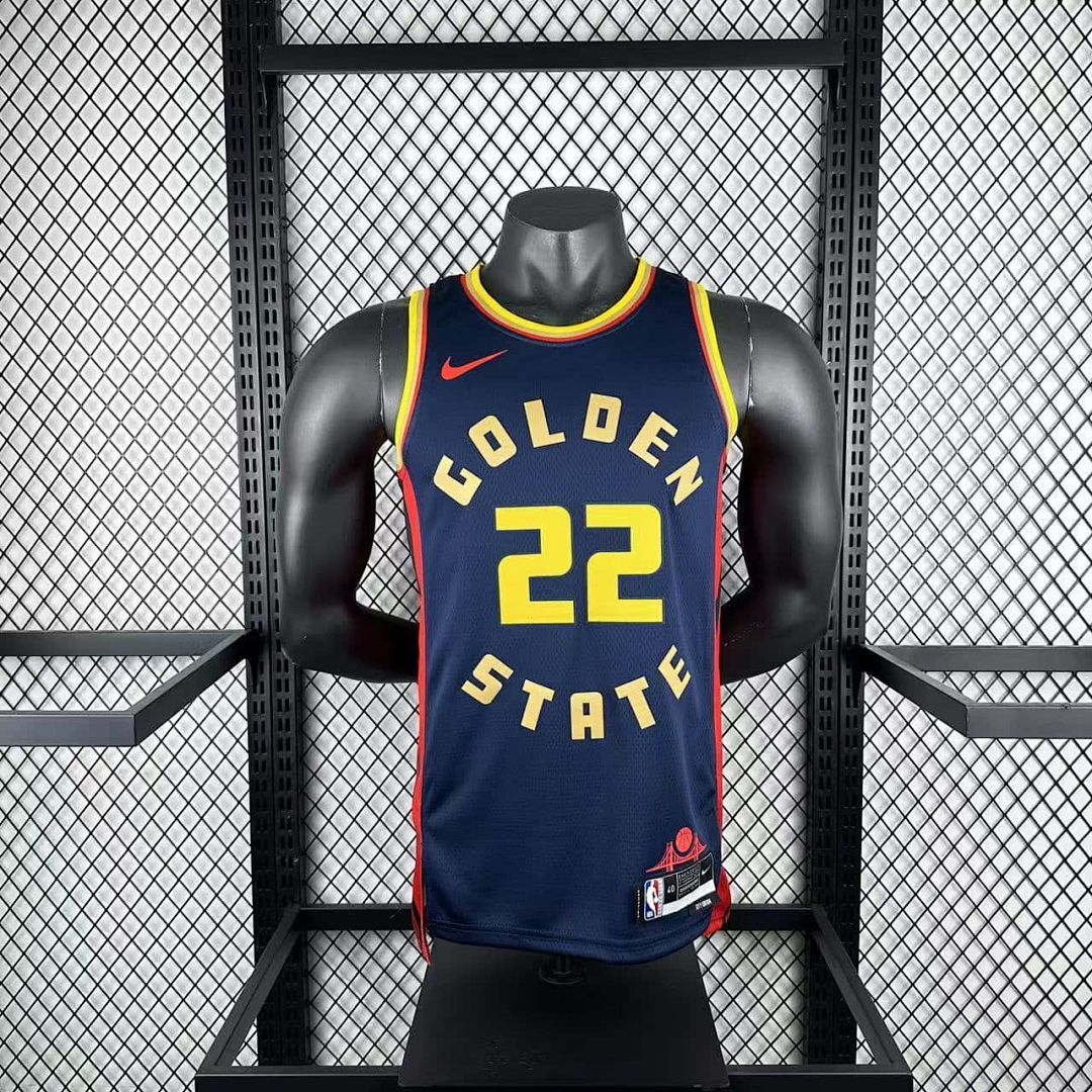2025 Golden State Warriors Wiggins #22 City Edition NBA Jersey