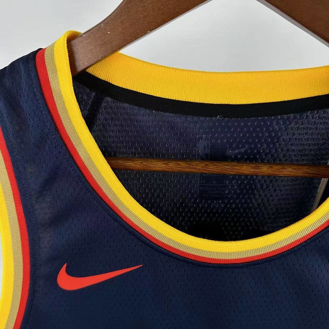 2025 Golden State Warriors Wiggins #22 City Edition NBA Jersey 6
