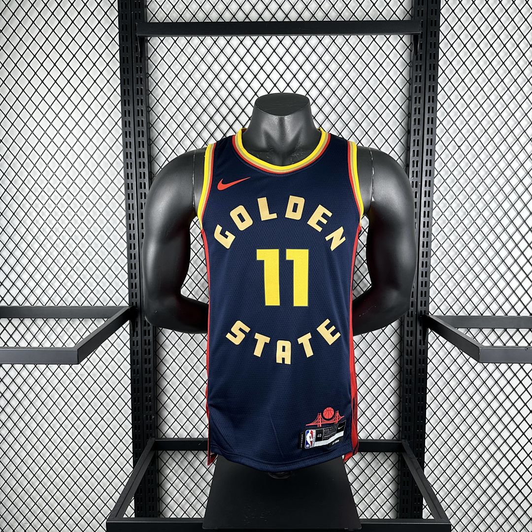 2025 Golden State Warriors Thompson #11 City Edition NBA Jersey