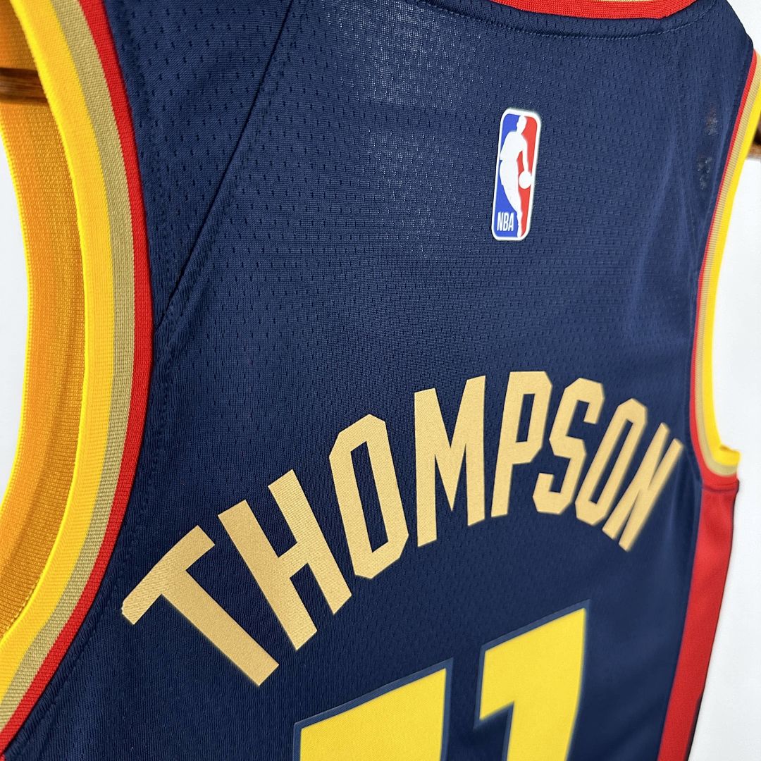 2025 Golden State Warriors Thompson #11 City Edition NBA Jersey 4