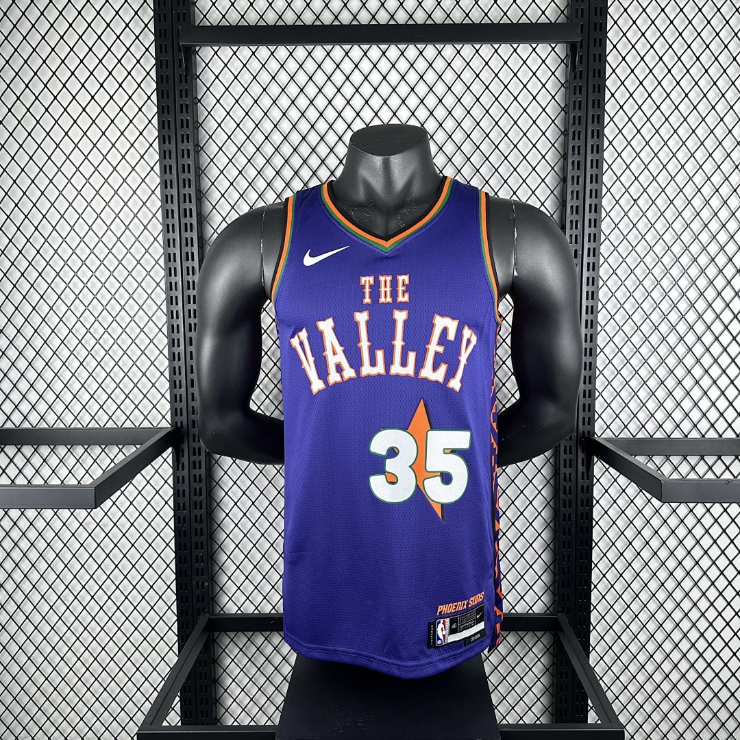 2025 Phoenix Suns Durant #35 City Edition NBA Jersey