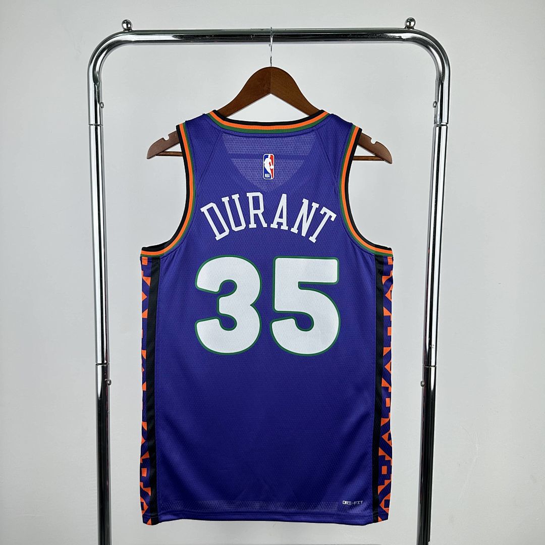 2025 Phoenix Suns Durant #35 City Edition NBA Jersey 11