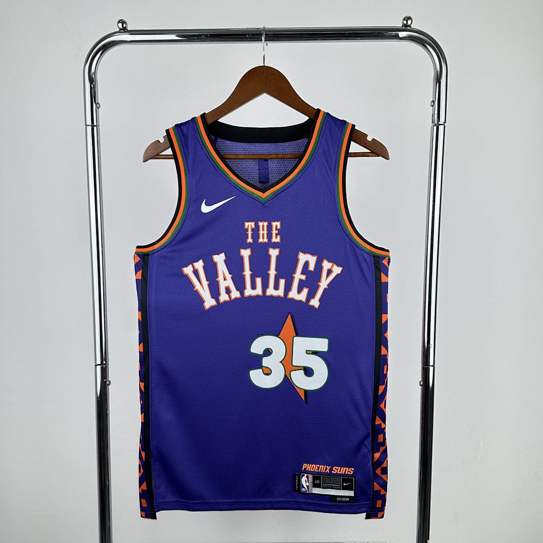 2025 Phoenix Suns Durant #35 City Edition NBA Jersey 12