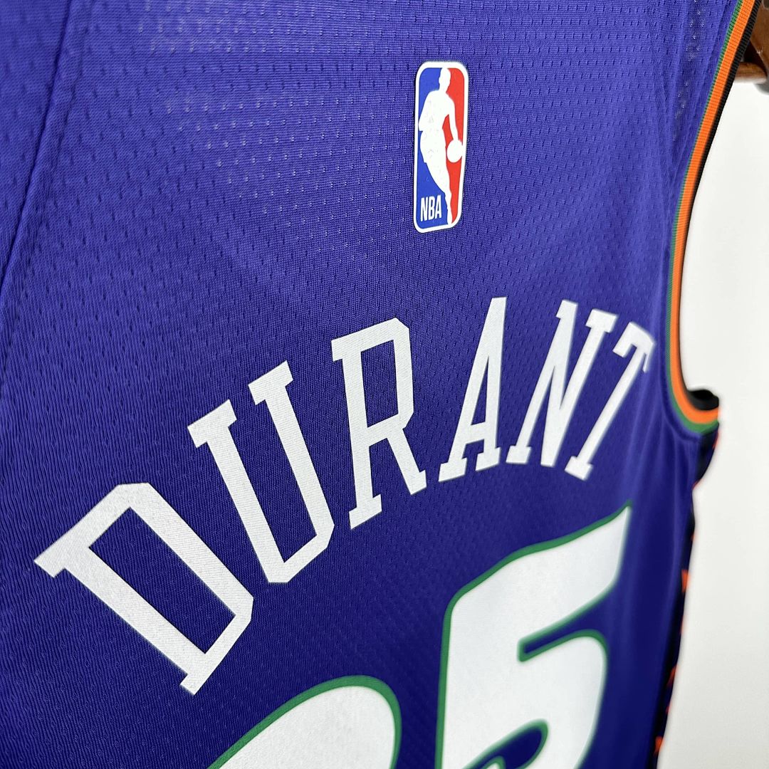 2025 Phoenix Suns Durant #35 City Edition NBA Jersey 4