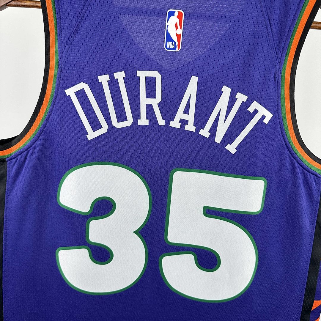 2025 Phoenix Suns Durant #35 City Edition NBA Jersey 5