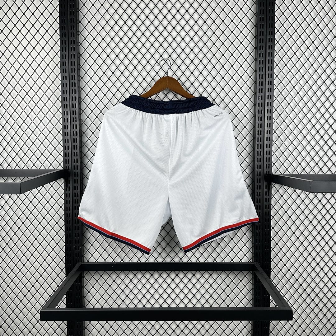 2025 LA Clippers White Shorts NBA Jersey 2