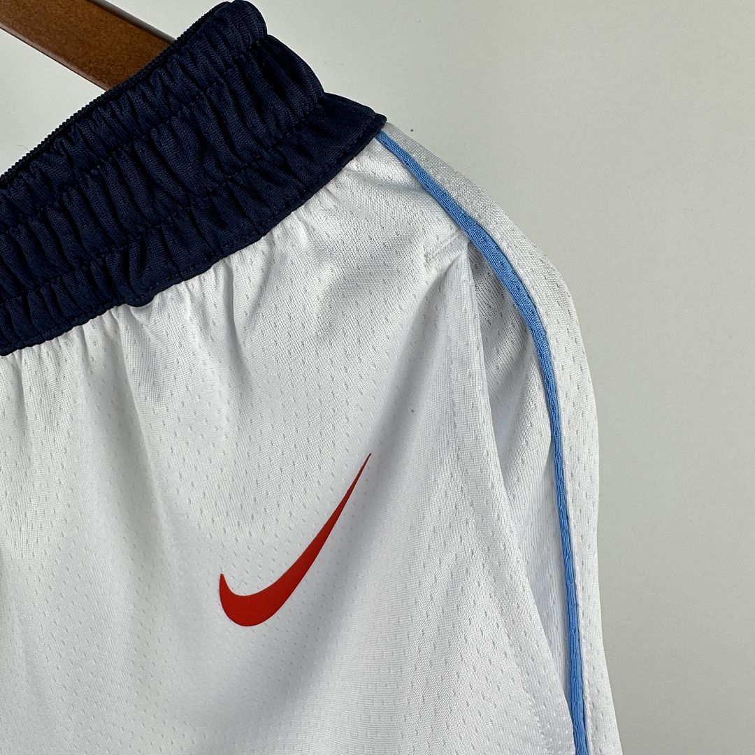2025 LA Clippers White Shorts NBA Jersey 7
