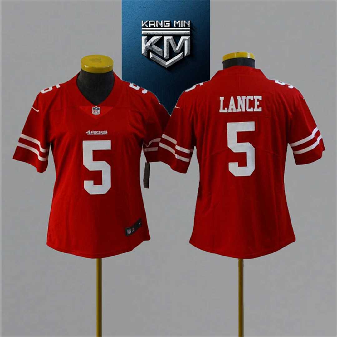 2021 49ers NFL woman Jersey 2