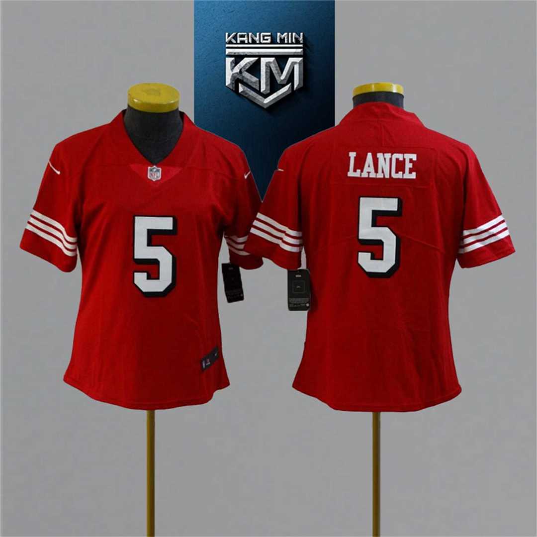 2021 49ers NFL woman Jersey 5