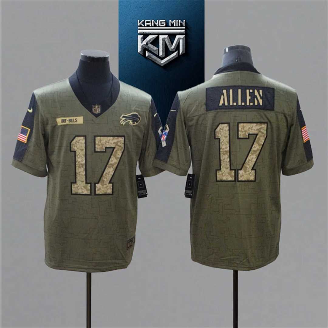 2021 New Tribute Camo Edition NFL Jersey 2