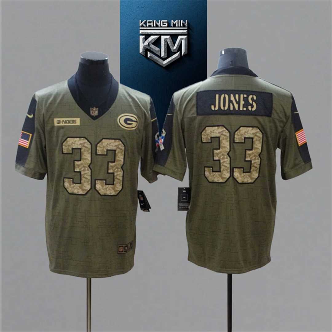 2021 New Tribute Camo Edition NFL Jersey 3