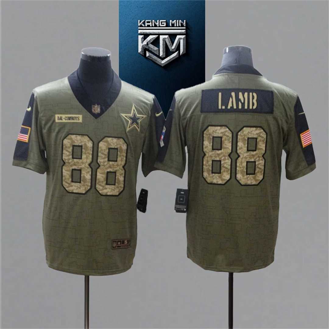 2021 New Tribute Camo Edition NFL Jersey 6