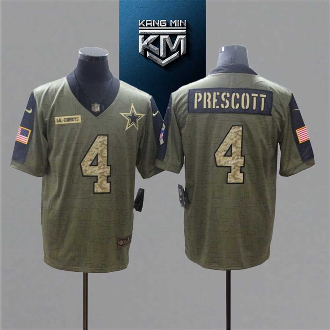 2021 New Tribute Camo Edition NFL Jersey 7