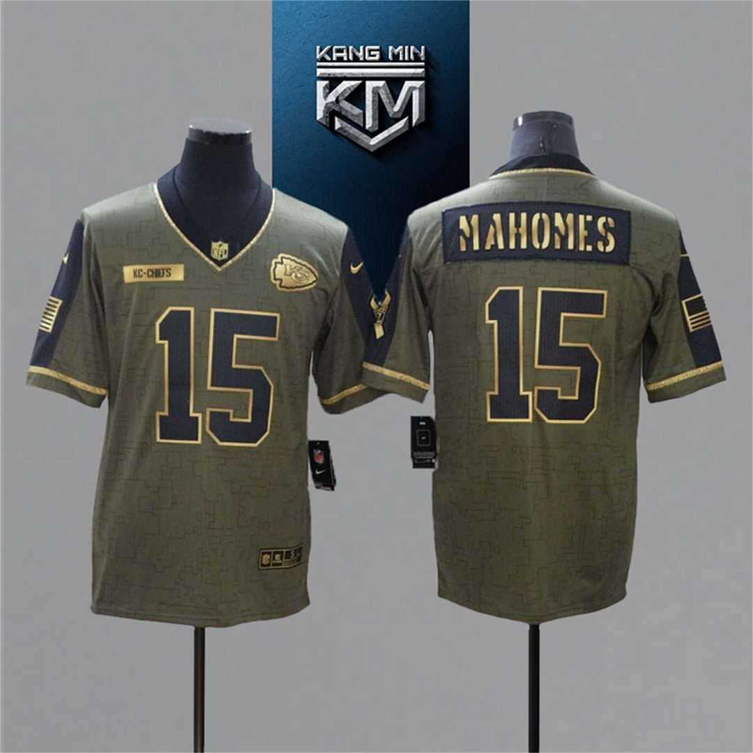 2021 New Tribute Gold Edition NFL Jersey 2