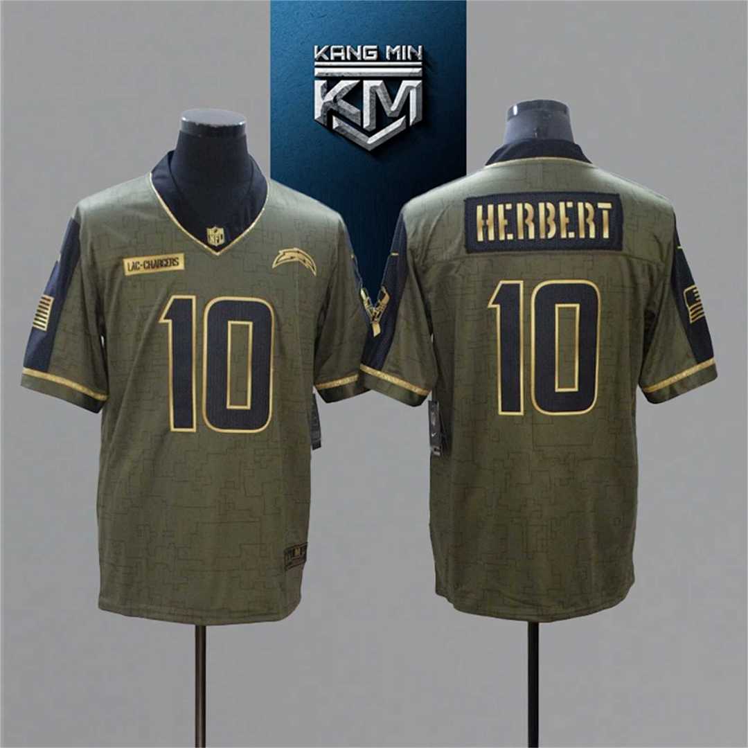 2021 New Tribute Gold Edition NFL Jersey 5