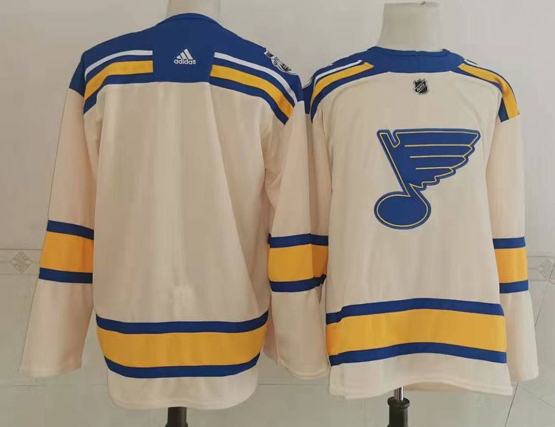 St. Louis Blues ice hockey jersey M-3XL 圣路易蓝调队冰球服 3