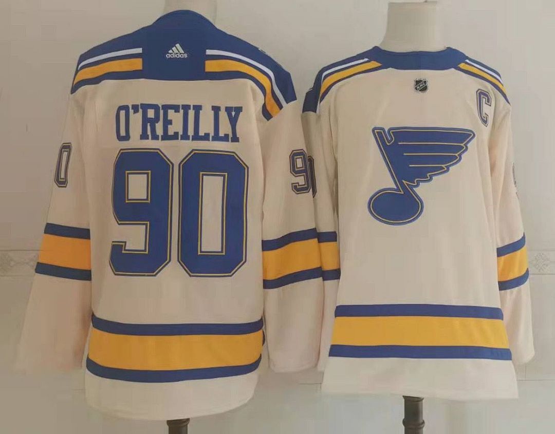 St. Louis Blues ice hockey jersey M-3XL 圣路易蓝调队冰球服 4