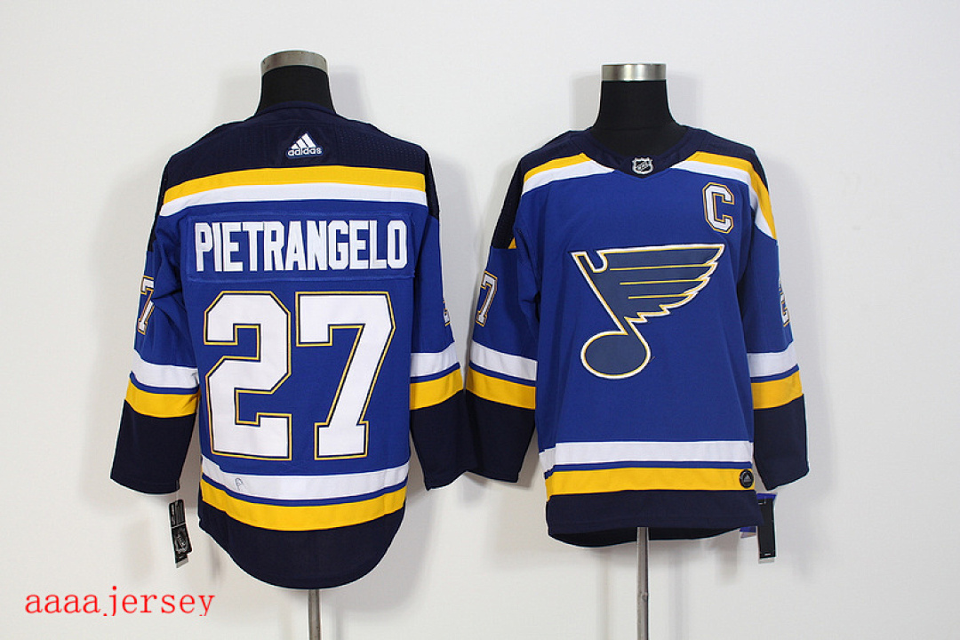 St. Louis Blues ice hockey jersey M-3XL 圣路易蓝调队冰球服(1) 10