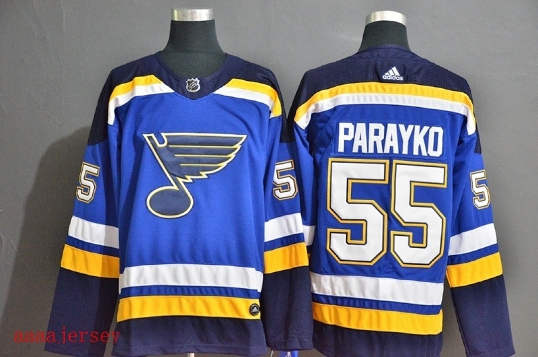 St. Louis Blues ice hockey jersey M-3XL 圣路易蓝调队冰球服(1) 3