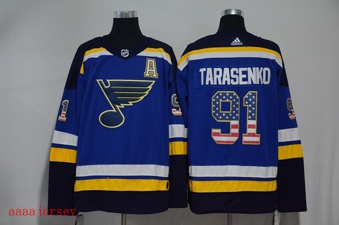 St. Louis Blues ice hockey jersey M-3XL 圣路易蓝调队冰球服(1) 8