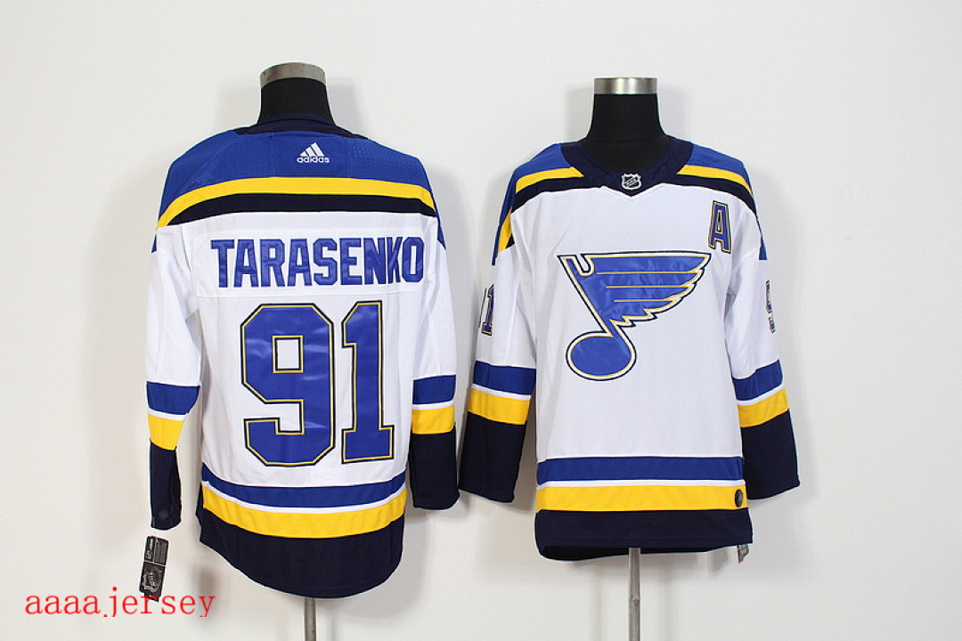 St. Louis Blues ice hockey jersey M-3XL 圣路易蓝调队冰球服(2)