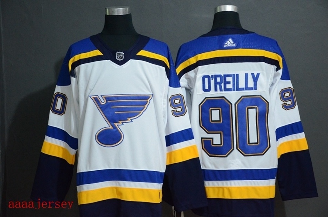 St. Louis Blues ice hockey jersey M-3XL 圣路易蓝调队冰球服(2) 4