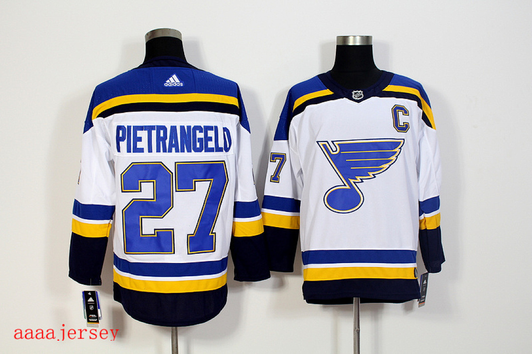 St. Louis Blues ice hockey jersey M-3XL 圣路易蓝调队冰球服(2) 9
