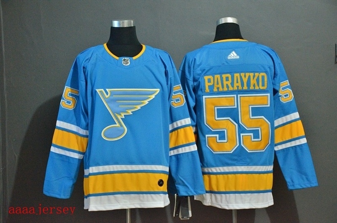 St. Louis Blues ice hockey jersey M-3XL 圣路易蓝调队冰球服(3)
