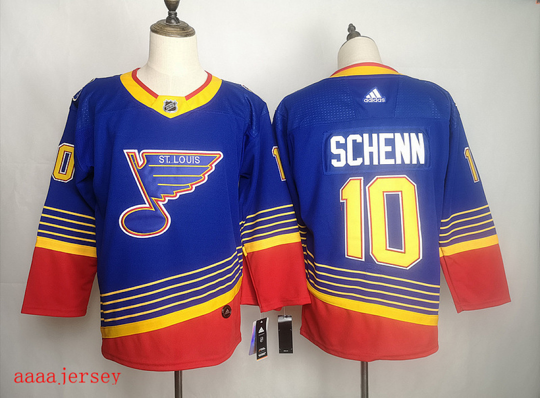 St. Louis Blues ice hockey jersey M-3XL 圣路易蓝调队冰球服(4)