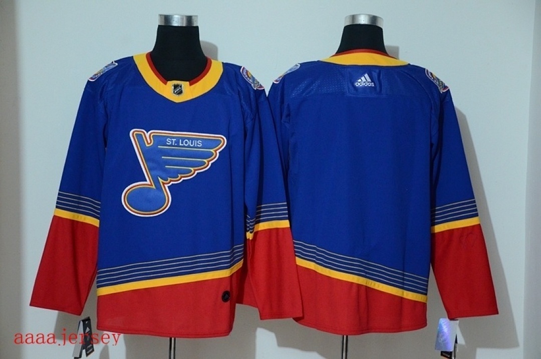 St. Louis Blues ice hockey jersey M-3XL 圣路易蓝调队冰球服(4) 7