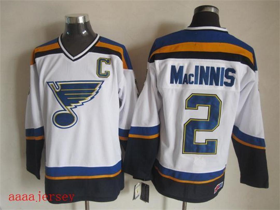 St. Louis Blues retro ice hockey jersey M-3XL 圣路易蓝调队复古冰球服(4)