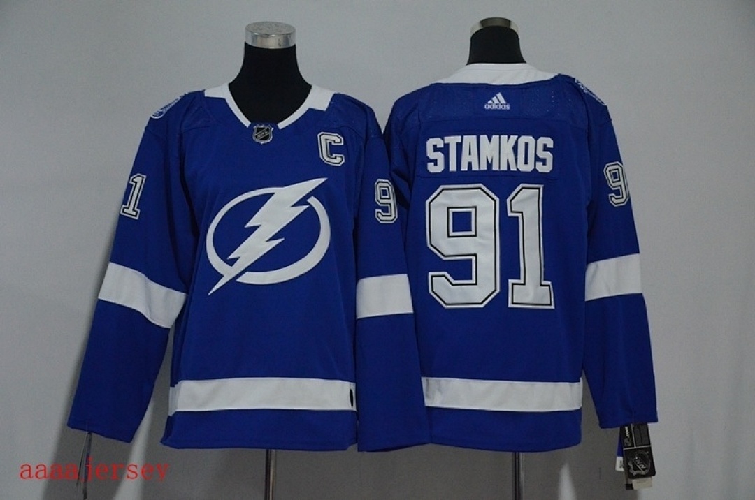 Tampa Bay Lightning women ice hockey jersey S-XL 坦帕湾闪电队女装冰球服 3