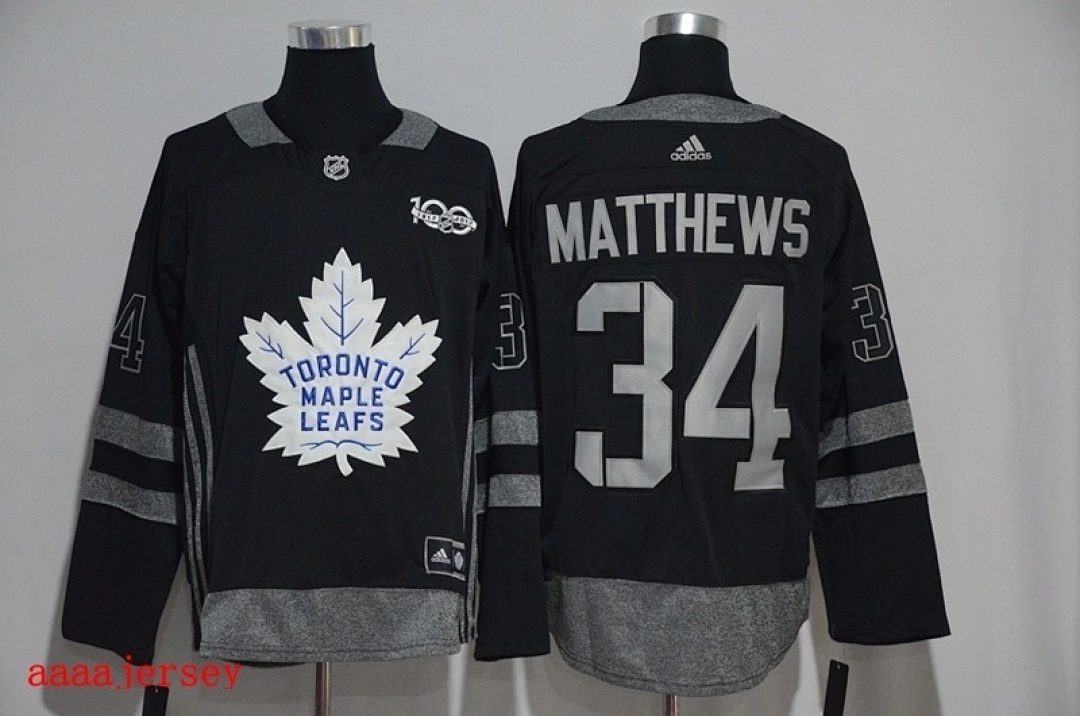 Toronto Maple Leafs 100 anniversary ice hockey jersey M-3XL 多伦多枫叶队100周年纪念版冰球服 3