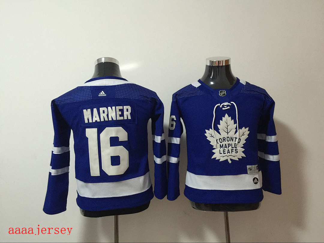 Toronto Maple Leafs kids ice hockey jersey SM-LXL 多伦多枫叶队童装冰球服 4