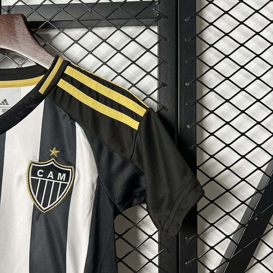 2025 Kids Mineiro Home Kit Cheap Football Jersey Wholesale Yupoo 4