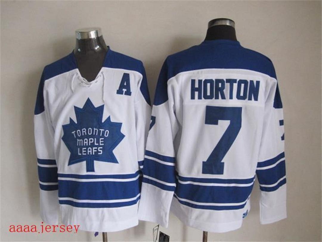 Toronto Maple Leafs retro ice hockey jersey M-3XL 多伦多枫叶队复古冰球服(3) 3