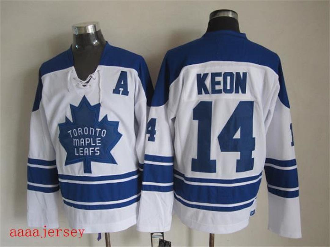 Toronto Maple Leafs retro ice hockey jersey M-3XL 多伦多枫叶队复古冰球服(3) 7