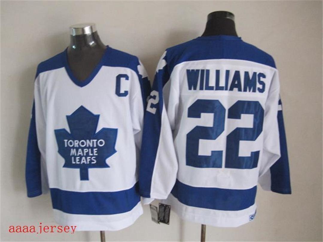 Toronto Maple Leafs retro ice hockey jersey M-3XL 多伦多枫叶队复古冰球服(4)