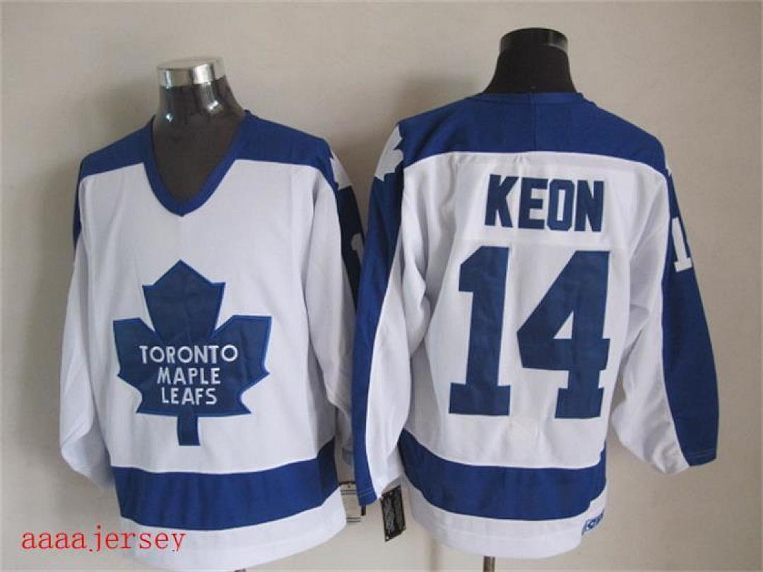 Toronto Maple Leafs retro ice hockey jersey M-3XL 多伦多枫叶队复古冰球服(4) 4
