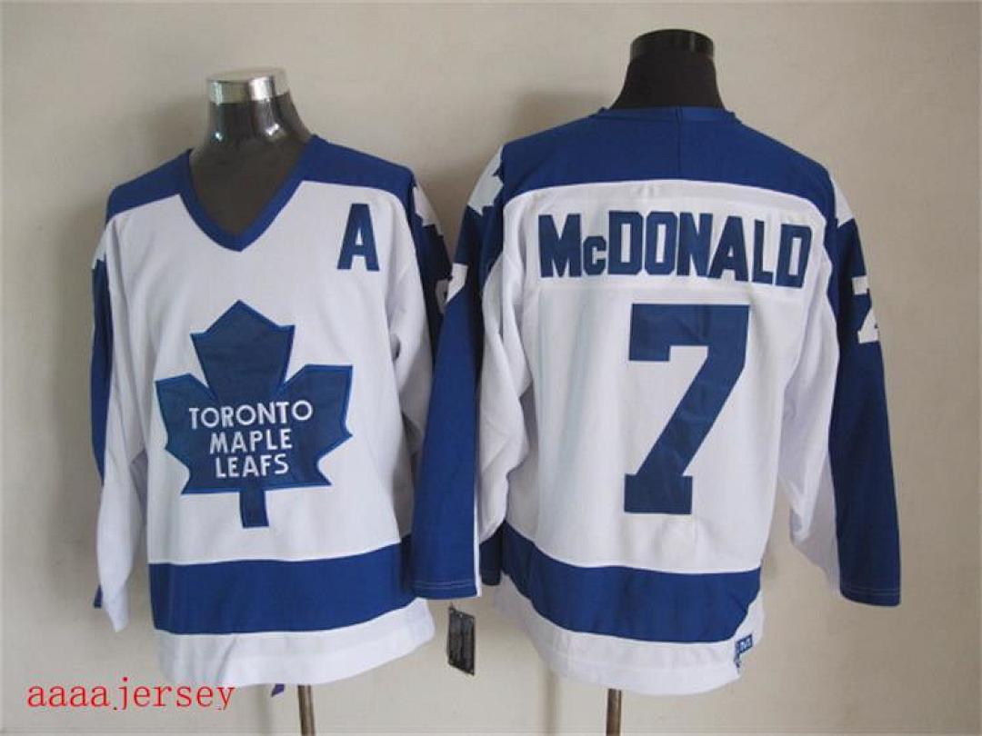 Toronto Maple Leafs retro ice hockey jersey M-3XL 多伦多枫叶队复古冰球服(4) 6