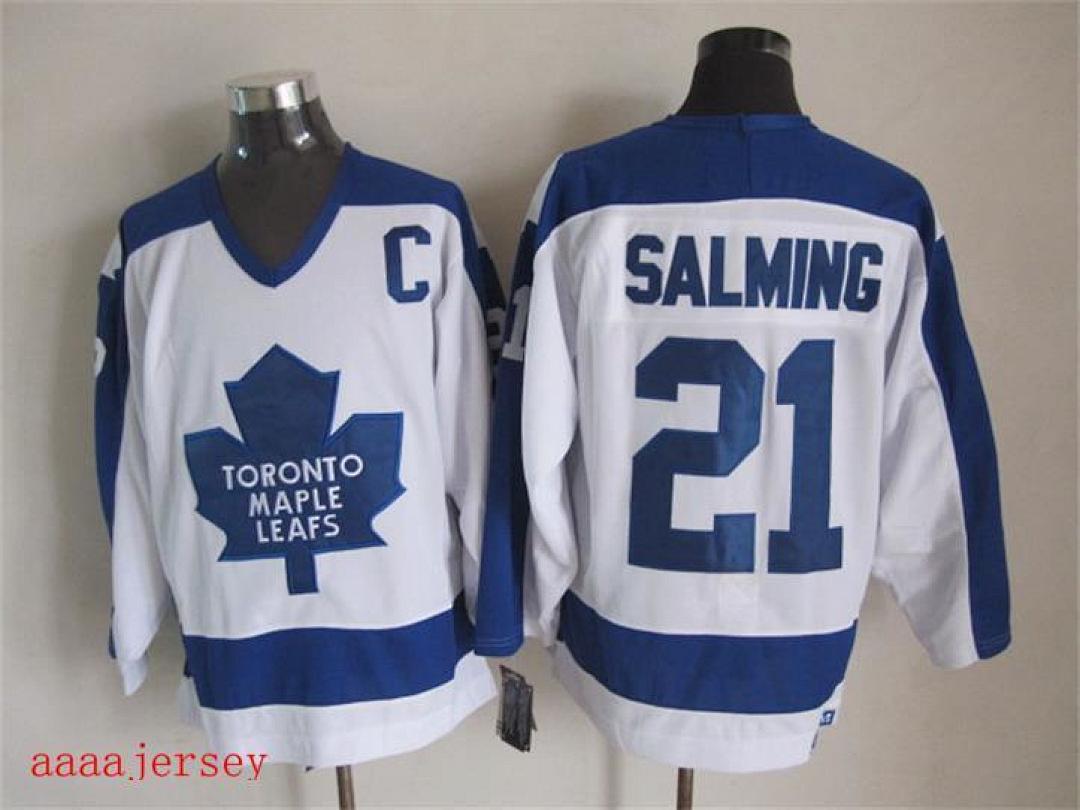 Toronto Maple Leafs retro ice hockey jersey M-3XL 多伦多枫叶队复古冰球服(4) 7