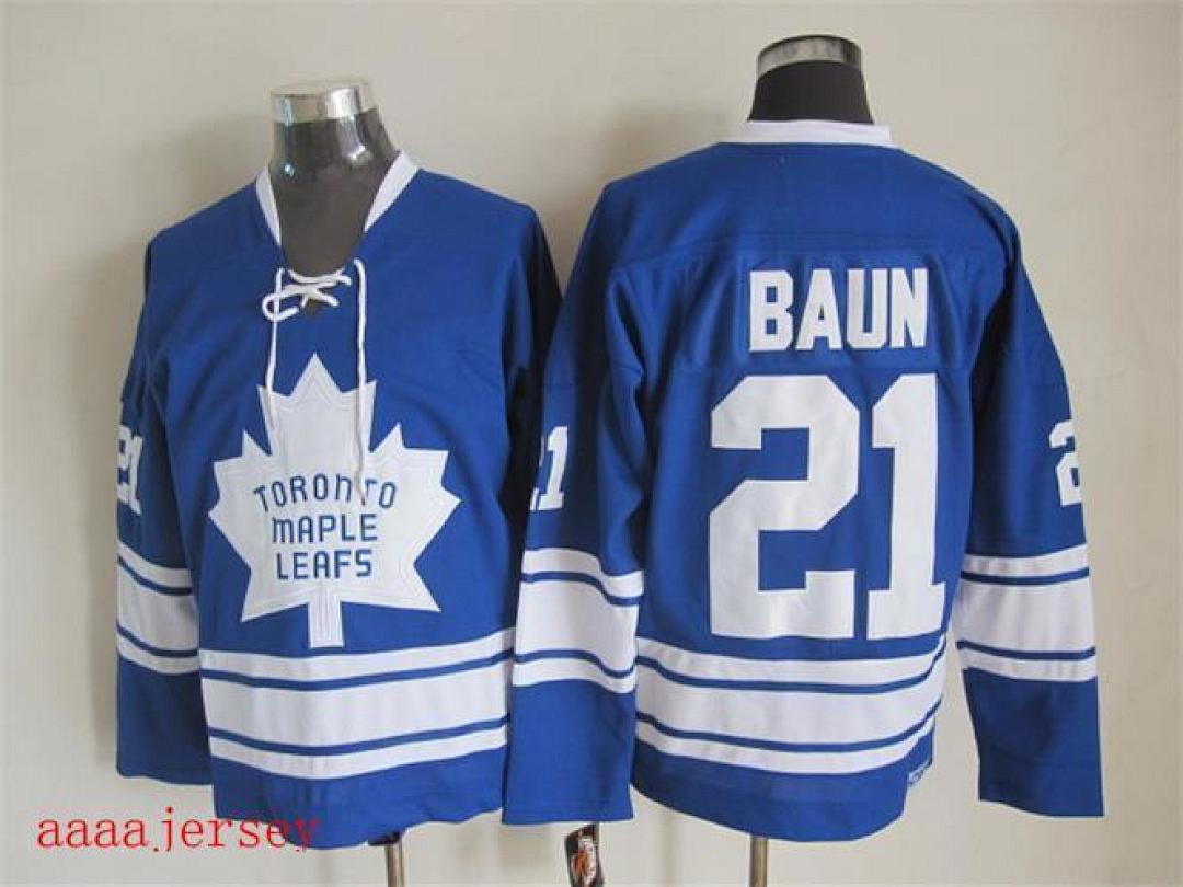 Toronto Maple Leafs retro ice hockey jersey M-3XL 多伦多枫叶队复古冰球服(5) 3