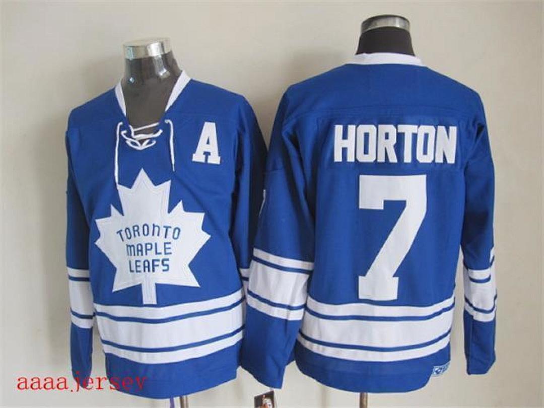 Toronto Maple Leafs retro ice hockey jersey M-3XL 多伦多枫叶队复古冰球服(5) 7