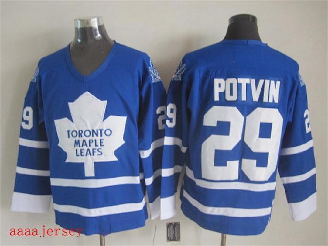 Toronto Maple Leafs retro ice hockey jersey M-3XL 多伦多枫叶队复古冰球服(6) 3