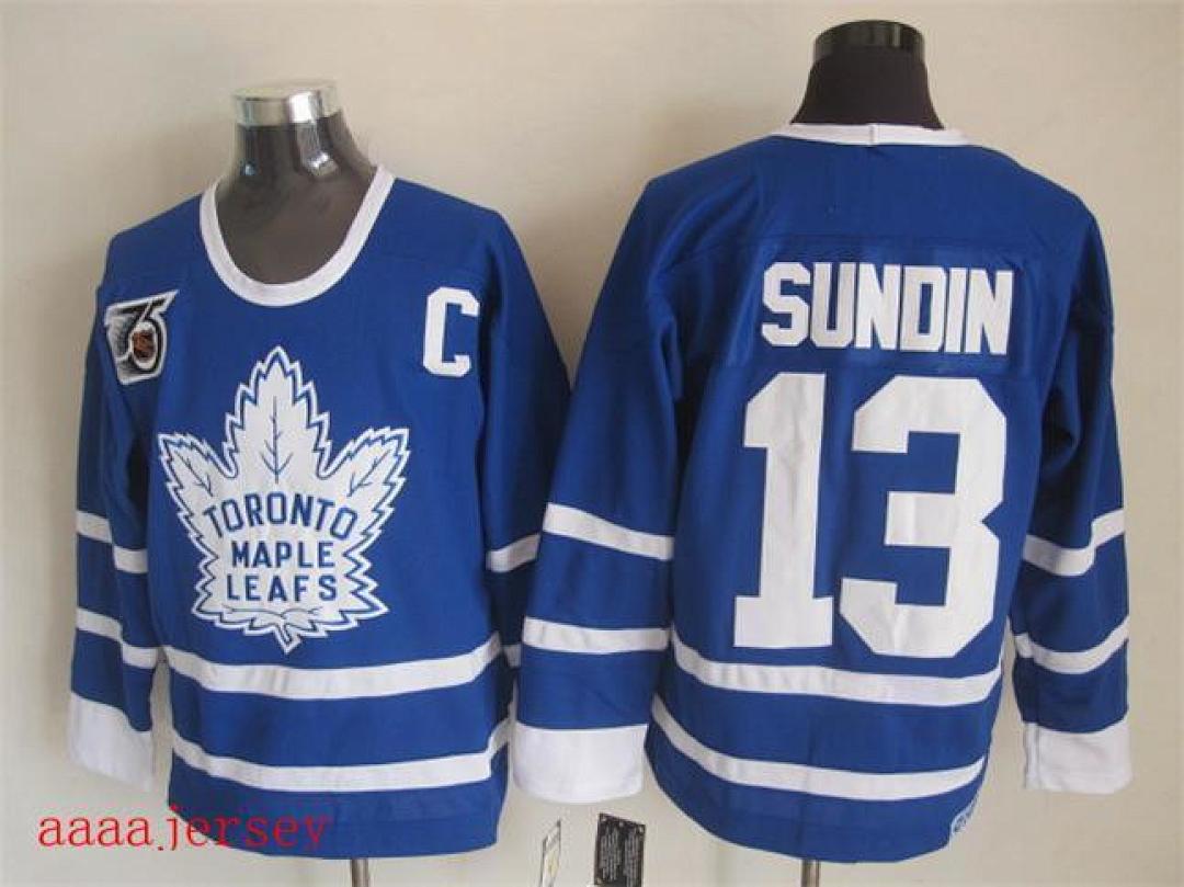 Toronto Maple Leafs retro ice hockey jersey M-3XL 多伦多枫叶队复古冰球服(7) 4