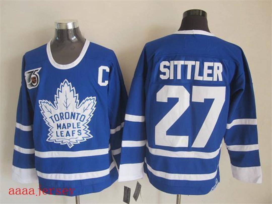 Toronto Maple Leafs retro ice hockey jersey M-3XL 多伦多枫叶队复古冰球服(7) 6