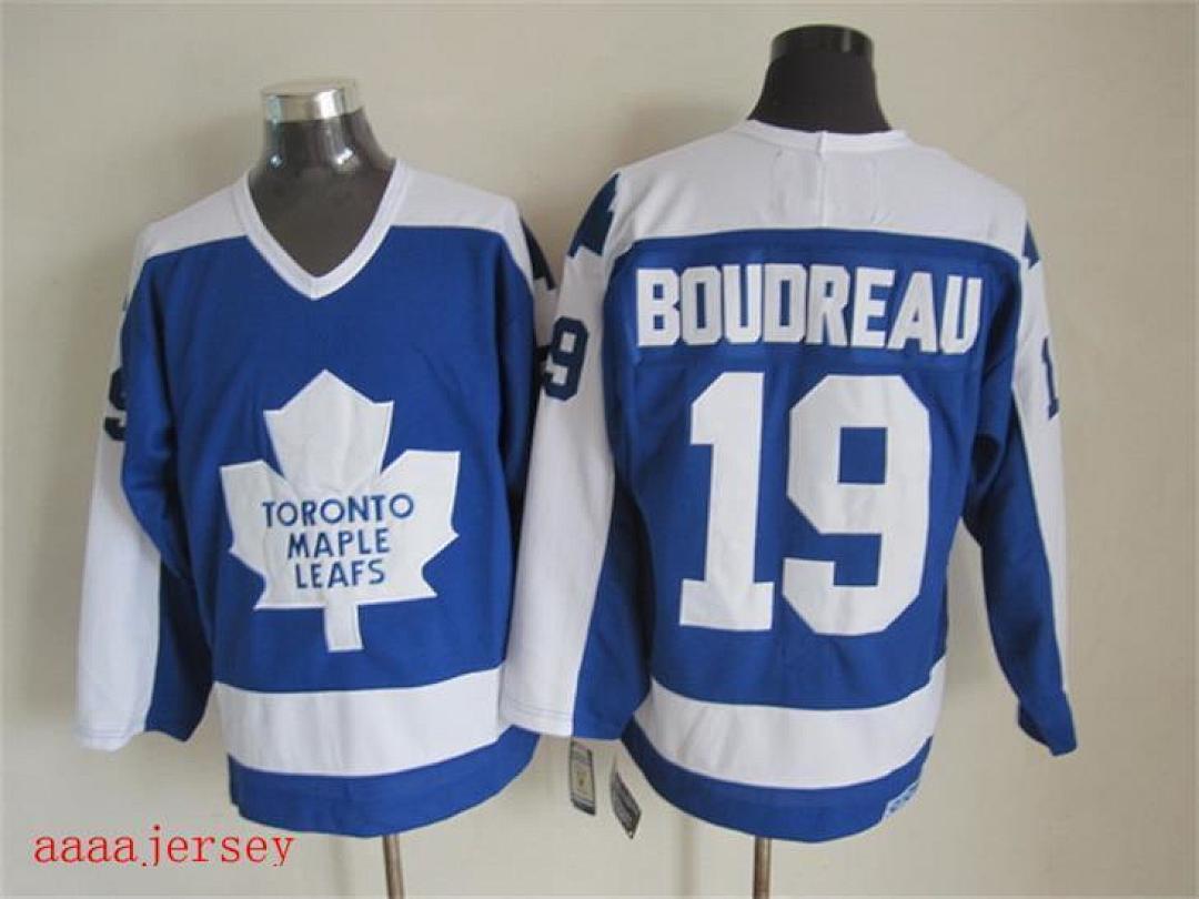 Toronto Maple Leafs retro ice hockey jersey M-3XL 多伦多枫叶队复古冰球服(9)