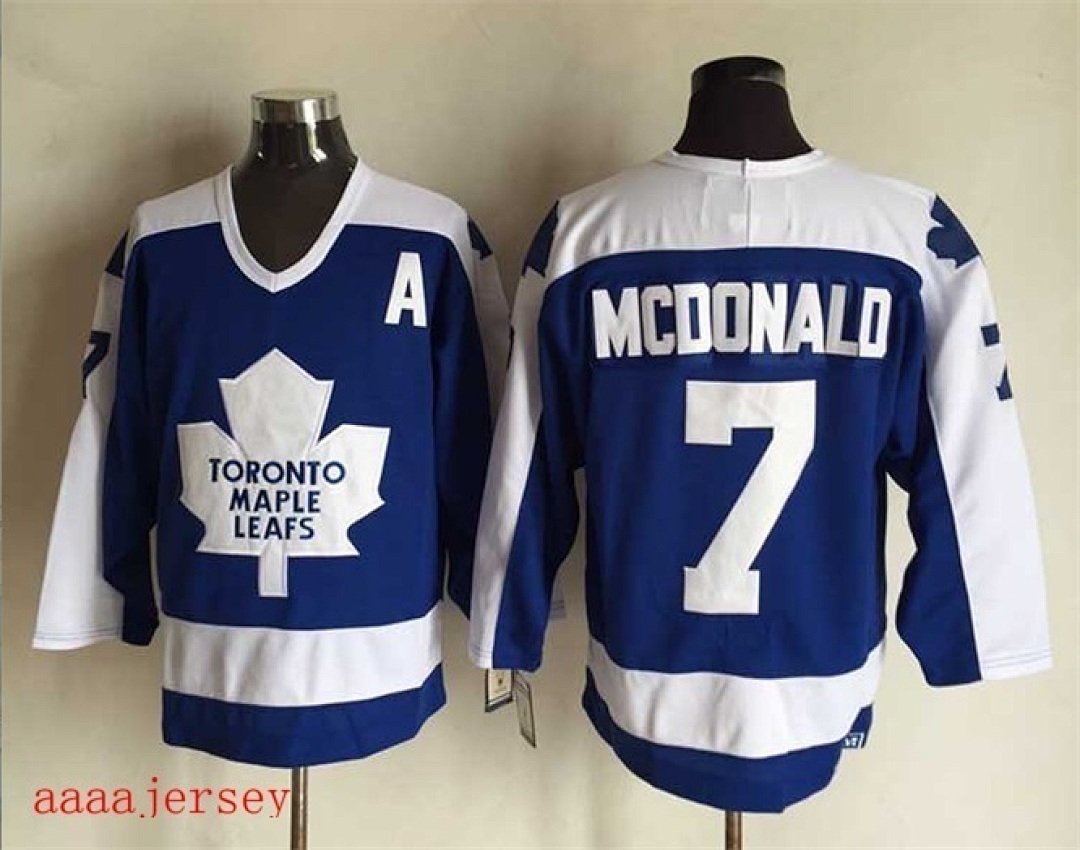 Toronto Maple Leafs retro ice hockey jersey M-3XL 多伦多枫叶队复古冰球服(9) 3