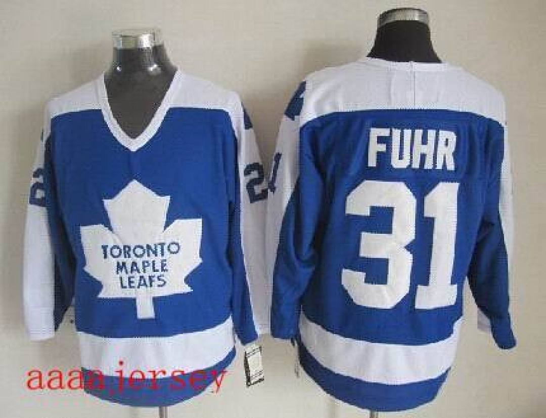 Toronto Maple Leafs retro ice hockey jersey M-3XL 多伦多枫叶队复古冰球服(9) 6